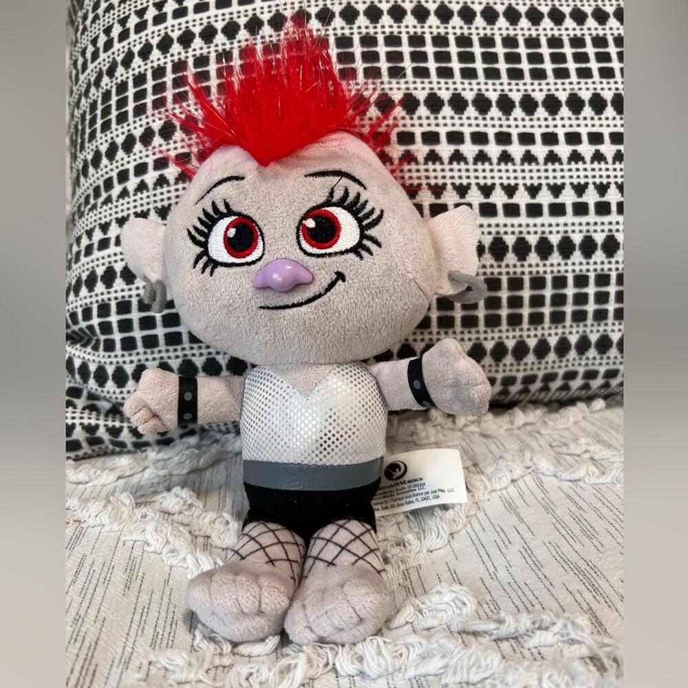 DreamWorks Trolls World Tour 8-Inch Small Stuffed Plush Barb
